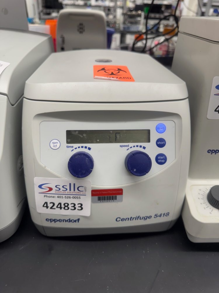Image of Eppendorf 5418 Centrifuge